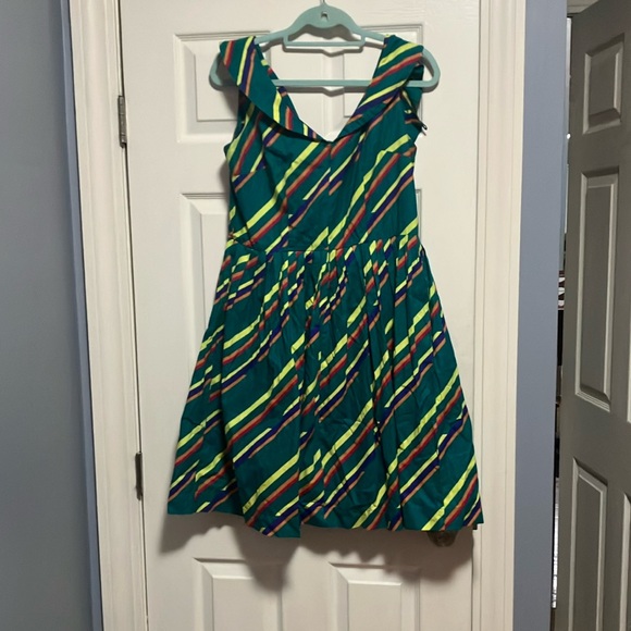 Emily and Fin Dresses & Skirts - Colorful Striped Cotton Dress